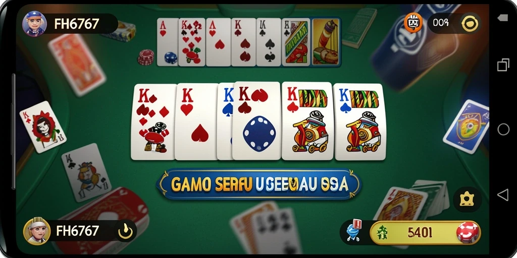 Tampilan menarik dari gameplay FH6767 yang seru dan menyenangkan.