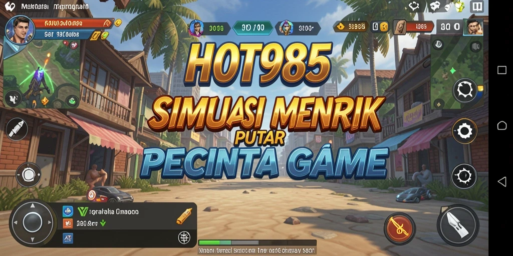 Screenshot dari gameplay HOT985 yang mendebarkan dan interaktif.