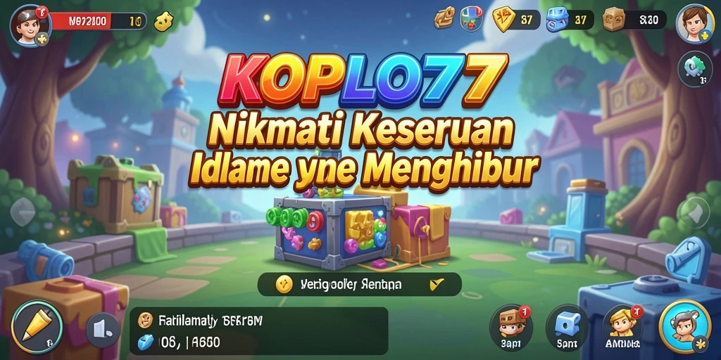 Screenshot gameplay KOPLO77 yang menampilkan aksi Idle yang seru.