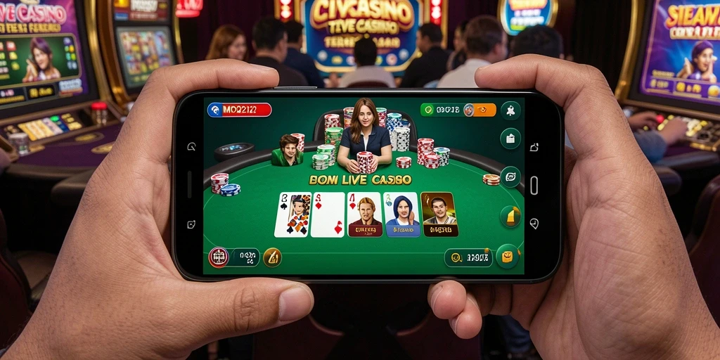 Tampilan permainan Live Casino MPO2121 yang menarik dan interaktif.