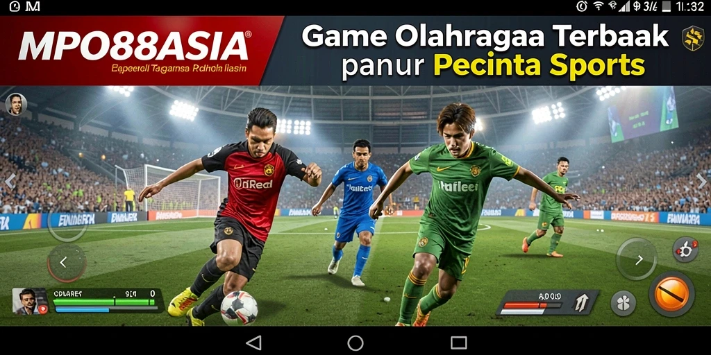 Tangkapan layar gameplay seru MPO88ASIA dengan aksi olahraga yang mendebarkan.