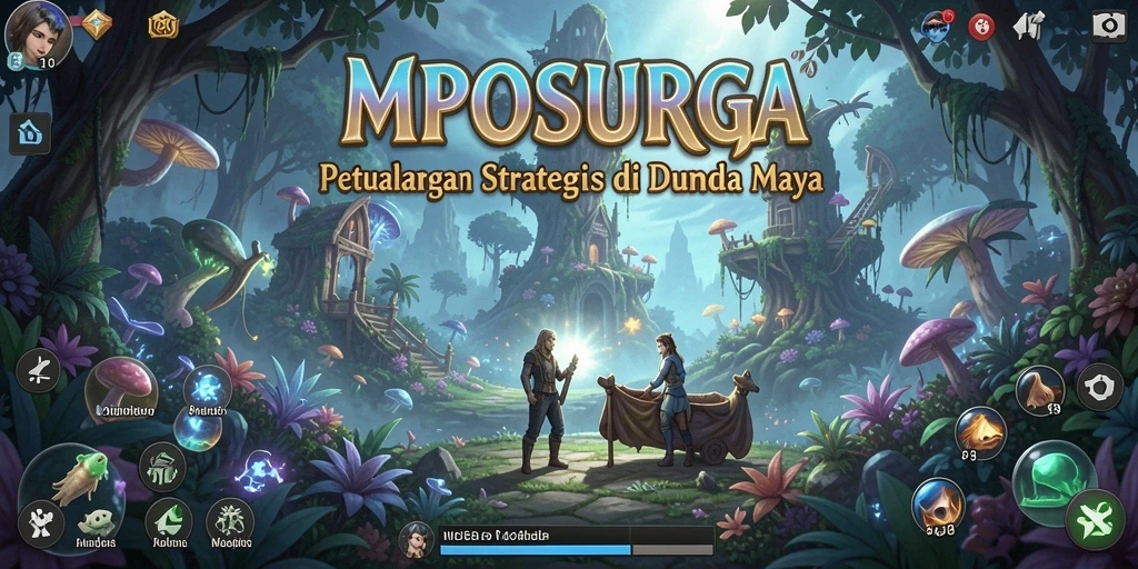 Screenshot gameplay MPOSURGA menampilkan strategi seru dan visual menarik.