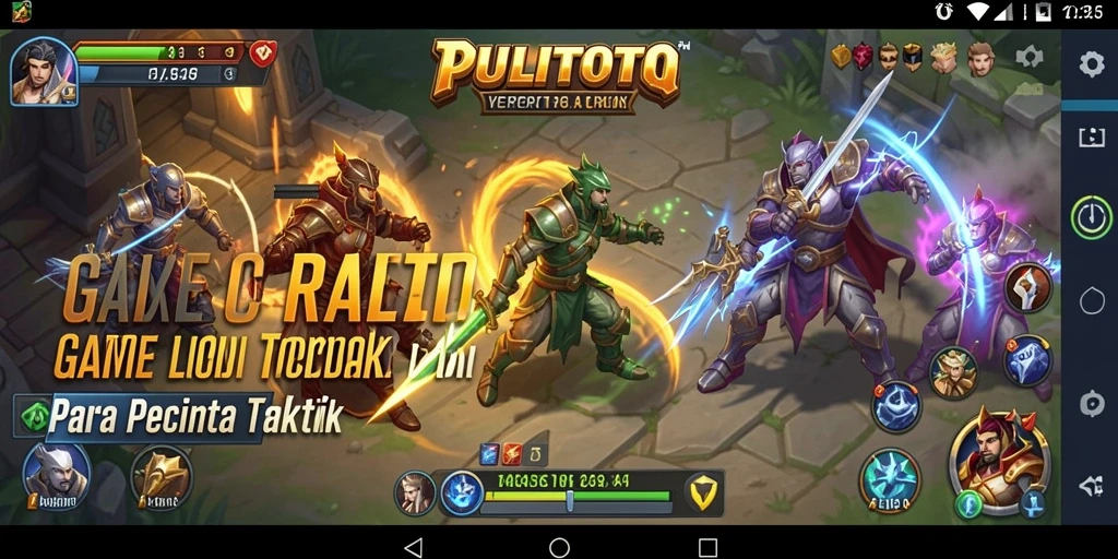 Tampilan gameplay PULITOTO yang menakjubkan dan strategis.