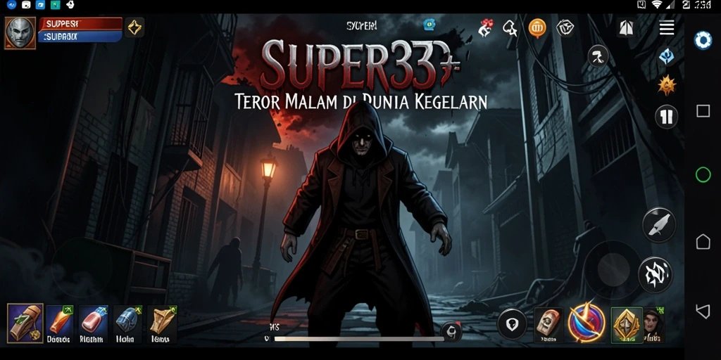 Gameplay menegangkan di dunia kegelapan SUPER33.