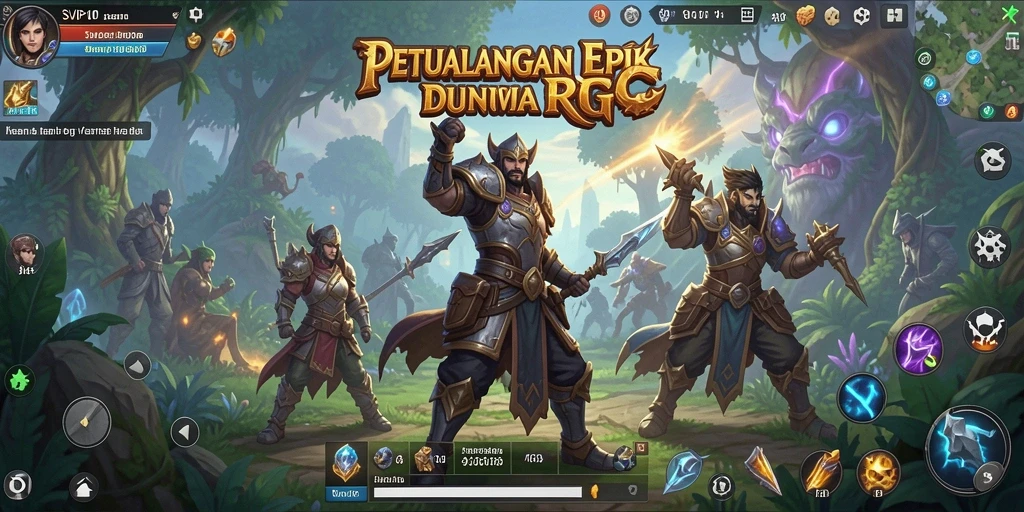 Tangkapan layar gameplay SVIP10 menunjukkan aksi pertarungan yang mendebarkan.